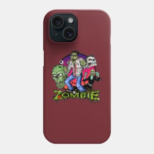 Zombie Melee Attack by Hard Grafixs© Phone Case