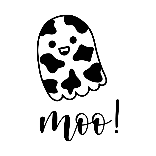 Ghost Cow, Moo I mean Boo Halloween by styleandlife