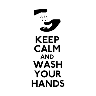 Keep Calm and Wash Your Hands Coronavirus T-Shirt