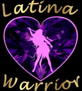 Latina Warrior Magnet