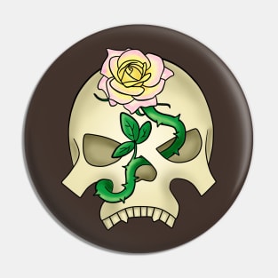 War and Peace Death and Life Pin