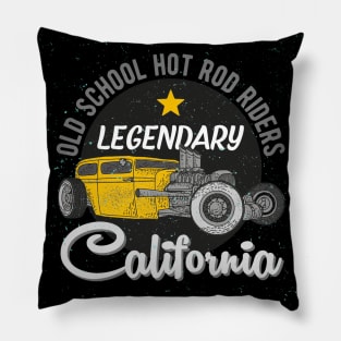 Old school hot road Pillow