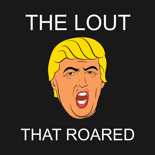 Screaming Head "The Lout That Roared" White by jmacg2019