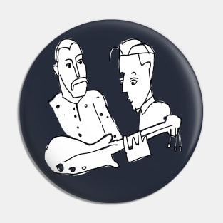 Guitar Rock Band Musicians Drawing Pin