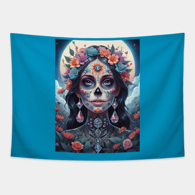 Ethereal Moonbeam Tapestry by Absinthe Society 
