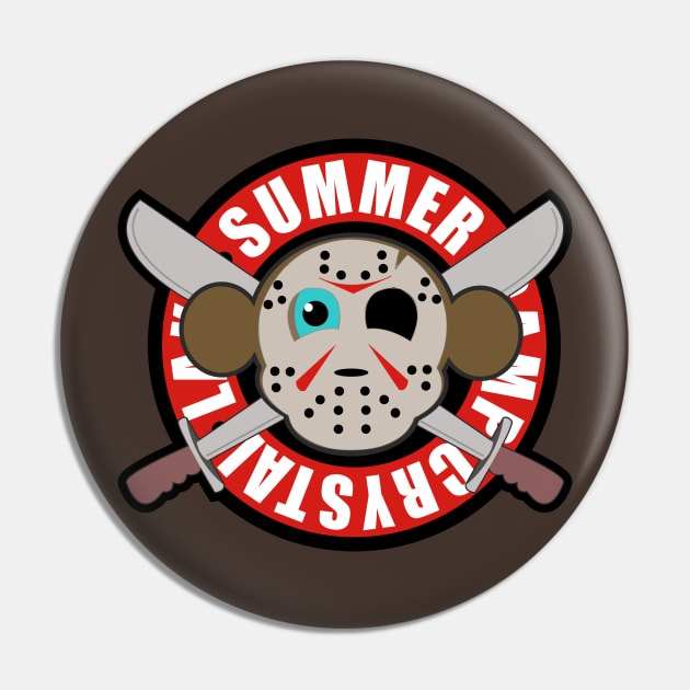 Meet Me At Summer Camp Pin by StaceyJean