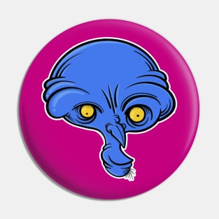 Big Blue Head Pin