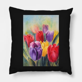 Tulip Rainbow Pillow