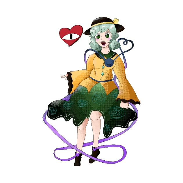 Koishi Komeiji by vanillaBunny