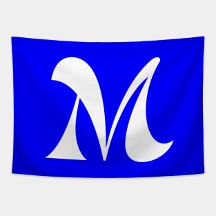 Lettering M Tapestry