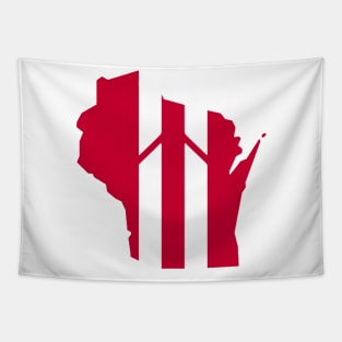 Wisconsin Stripe Tapestry