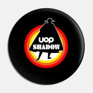 UOP Shadow retro F1 logo Pin