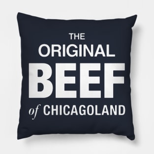 The Original Beef of Chicagoland Pillow