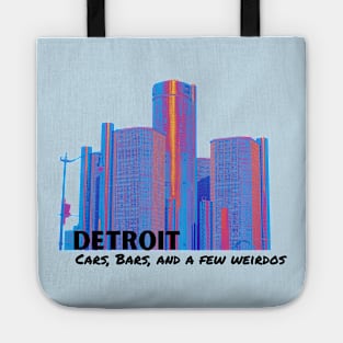 Detroit cars, bars. and a few weirdos Tote