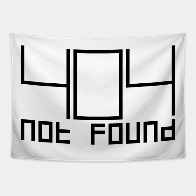 Error 404 Not Found Tapestry by MaximumLimit