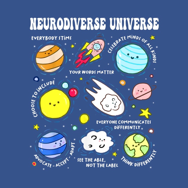 Autism Awareness, Neurodiverse Universe, Sped Teacher, Space Neurodiversity, Special Education