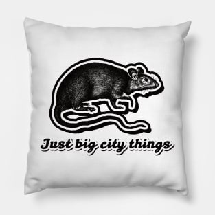 Big City Things Pillow