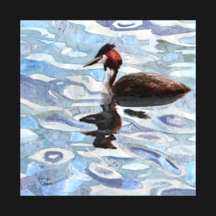 Great Crested Grebe T-Shirt