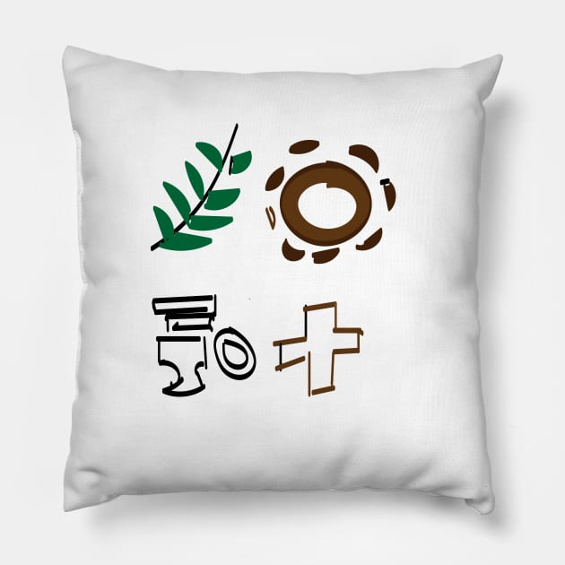 Lent Season Pillow by FlorenceFashionstyle