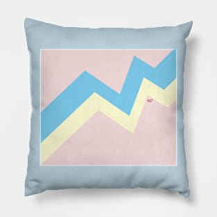 PASTEL EASTER EGG I #minimal #art #design #easter #egg #kirovair #buyart #decor #home Pillow