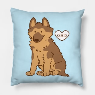 German Shepherd Puppy Pillow