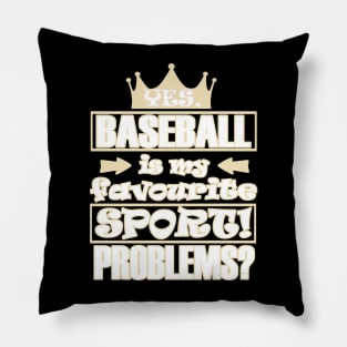 baseball pitcher baseball bat baseball player Pillow