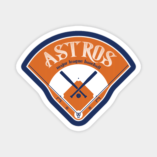 Houston Baseball Magnet