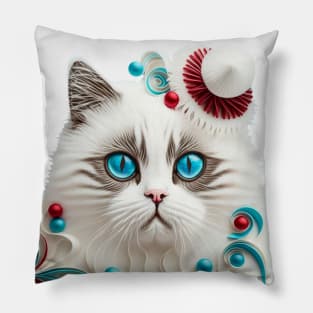 Cat Garland Pillow