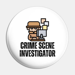 Crime Scene Investigator Pin