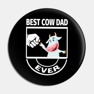 best cow dad ever Pin