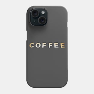 Coffee Photo Art Text Phone Case