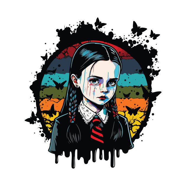 Wednesday Addams 3 by vectrus