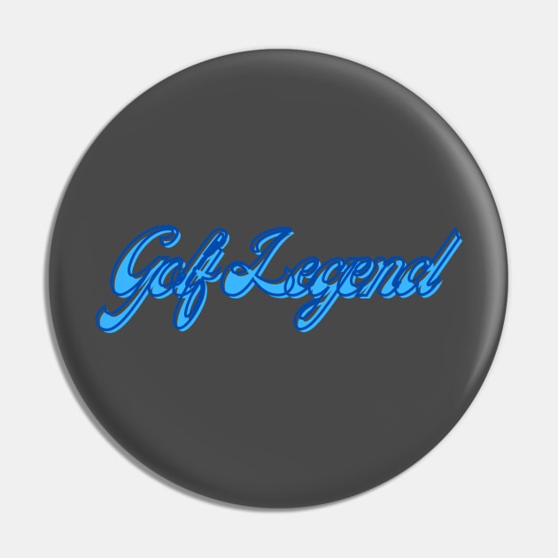 Golf Legend - Blue Pin by Golfers Paradise