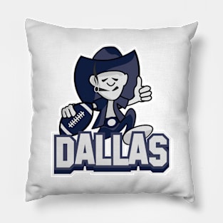 Cartoon Cowboy Pillow