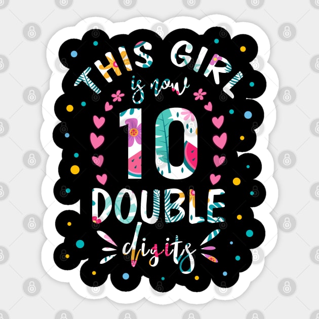 Gifts for 10 Year Old Girl, 10th Birthday Gifts for Girls, Double Digits  Birthday Decorations Girl 10, 10 Yr Old Girl Birthday Gift, Ten Year Old  Girl