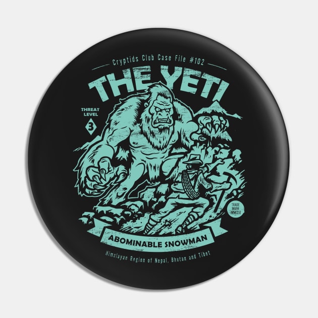 the Yeti Pin by heartattackjack