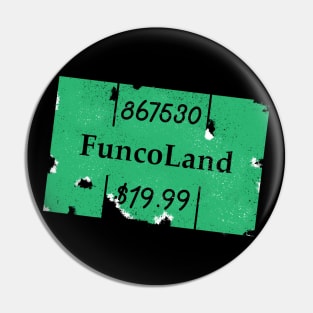 Retro Video Game Store Land Pin