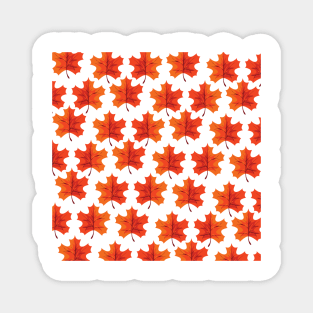 Fall Autumn Pattern Magnet