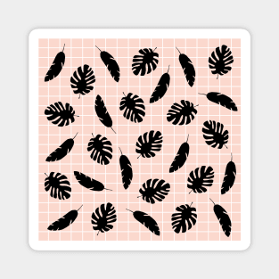 Pattern Grid Poster Magnet