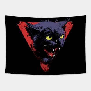 Black Cat Tapestry