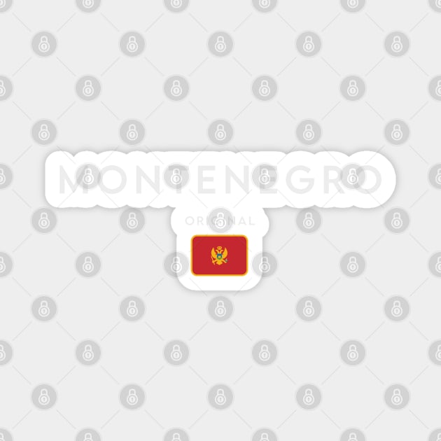 Montenegro flag, Montenegrin flag Magnet by eka123