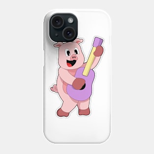 Pig Guitar Music Phone Case