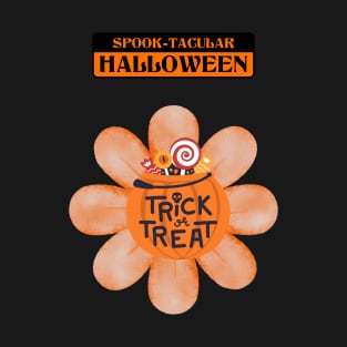Trick or Treat Spectacular Kids Design - Spooky Halloween T-Shirt