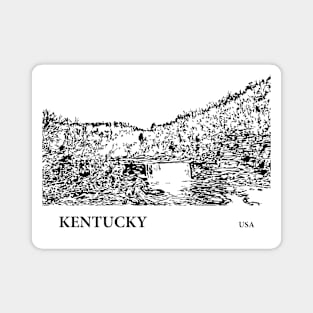 Kentucky USA Magnet
