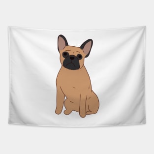 French Bulldog sitting Tapestry