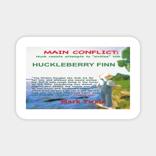 Huckleberry Finn Main Conflict Magnet