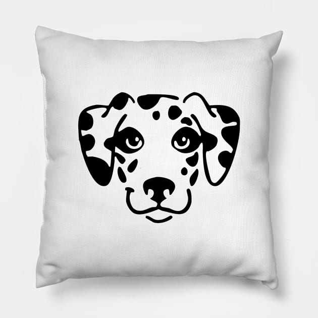 Dalmatian Pillow by Azul