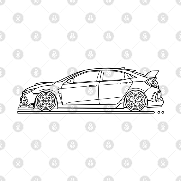 Type R 2018 B Lineart by garistipis