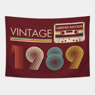 Vintage 1989 Limited Edition Cassette Tapestry