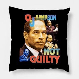 Oj Simpson Not Guilty Pillow